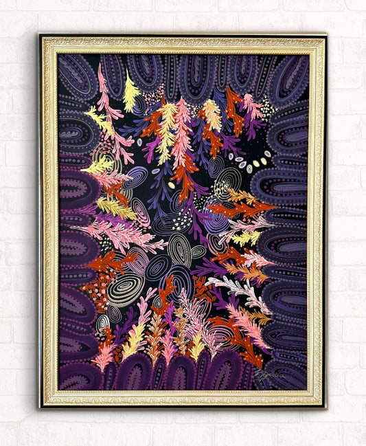 Original Acrylic Painting – In the Abyss, Canvas 80x60