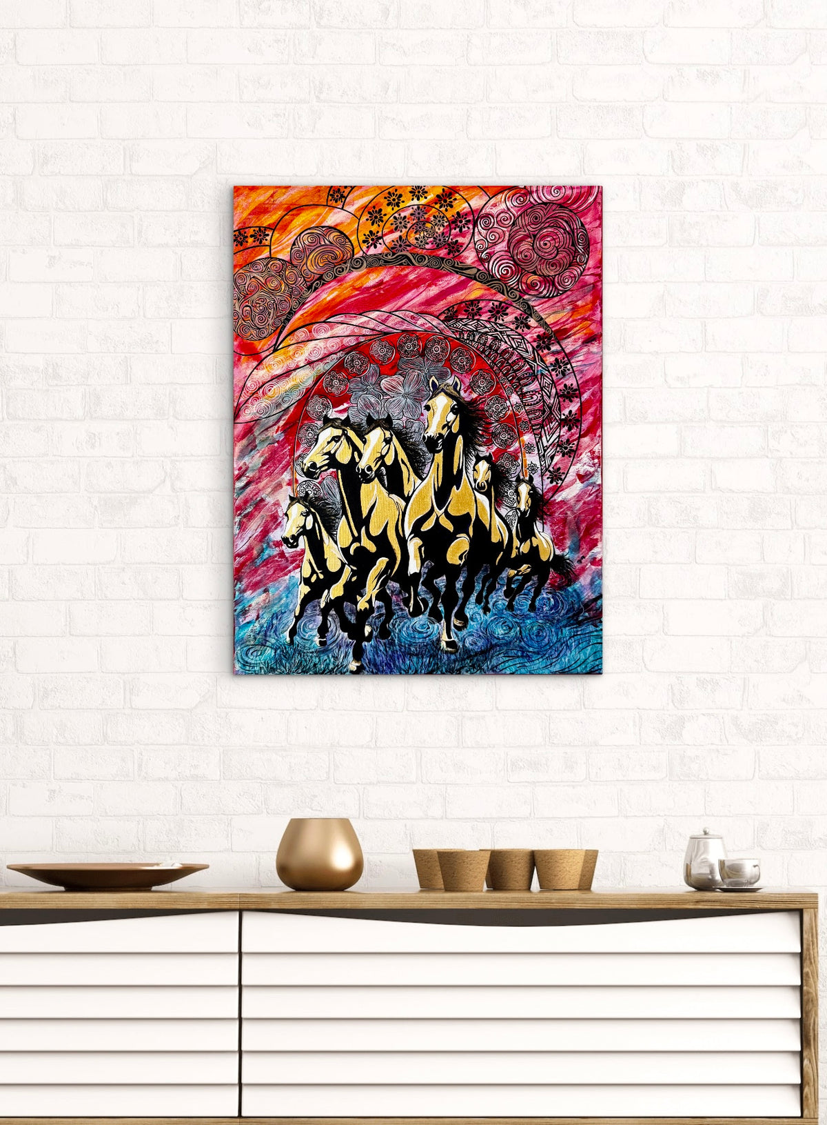 Original Acrylic Painting – Venus Six, Canvas 80x60