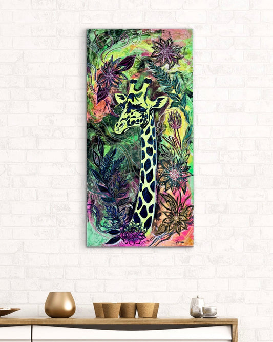 Original Acrylic Painting – The Tall One, Canvas 100x50