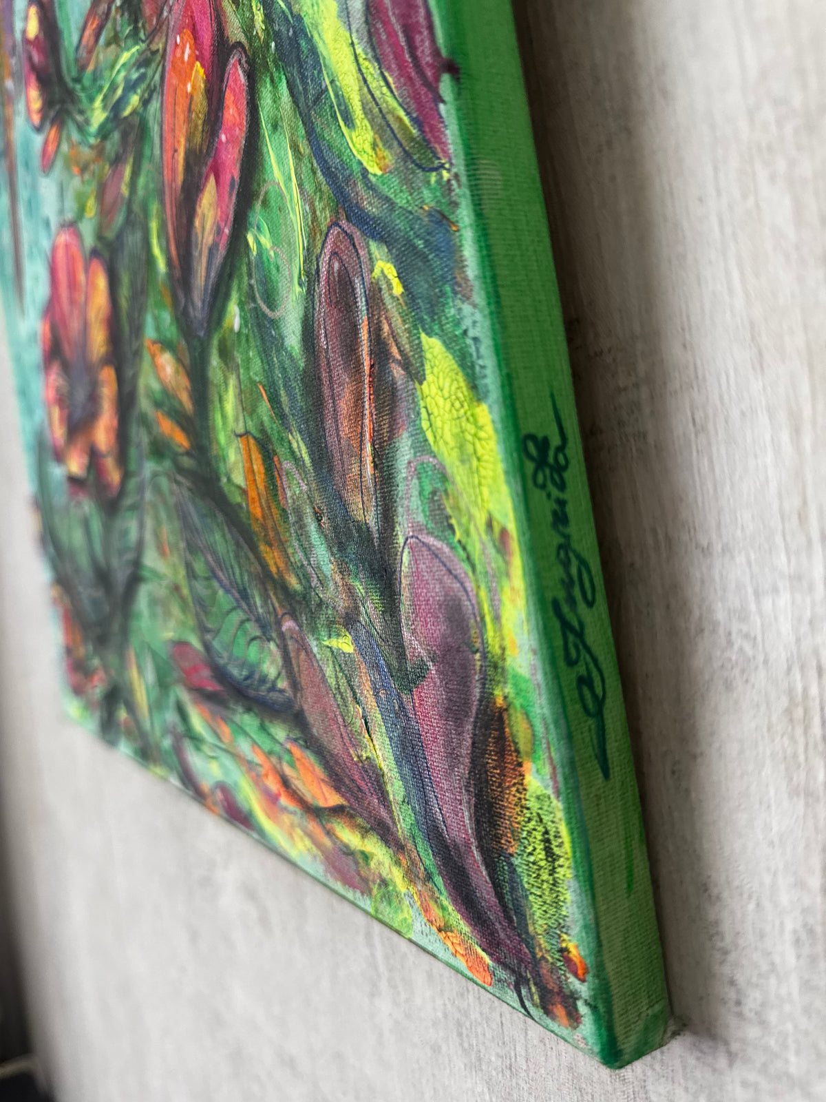 Original Acrylic Painting – Nectar. Canvas, 50x70