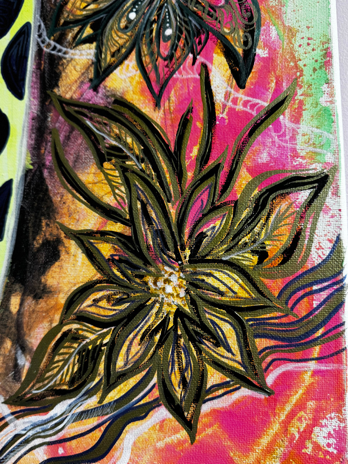 Original Acrylic Painting – The Tall One, Canvas 100x50