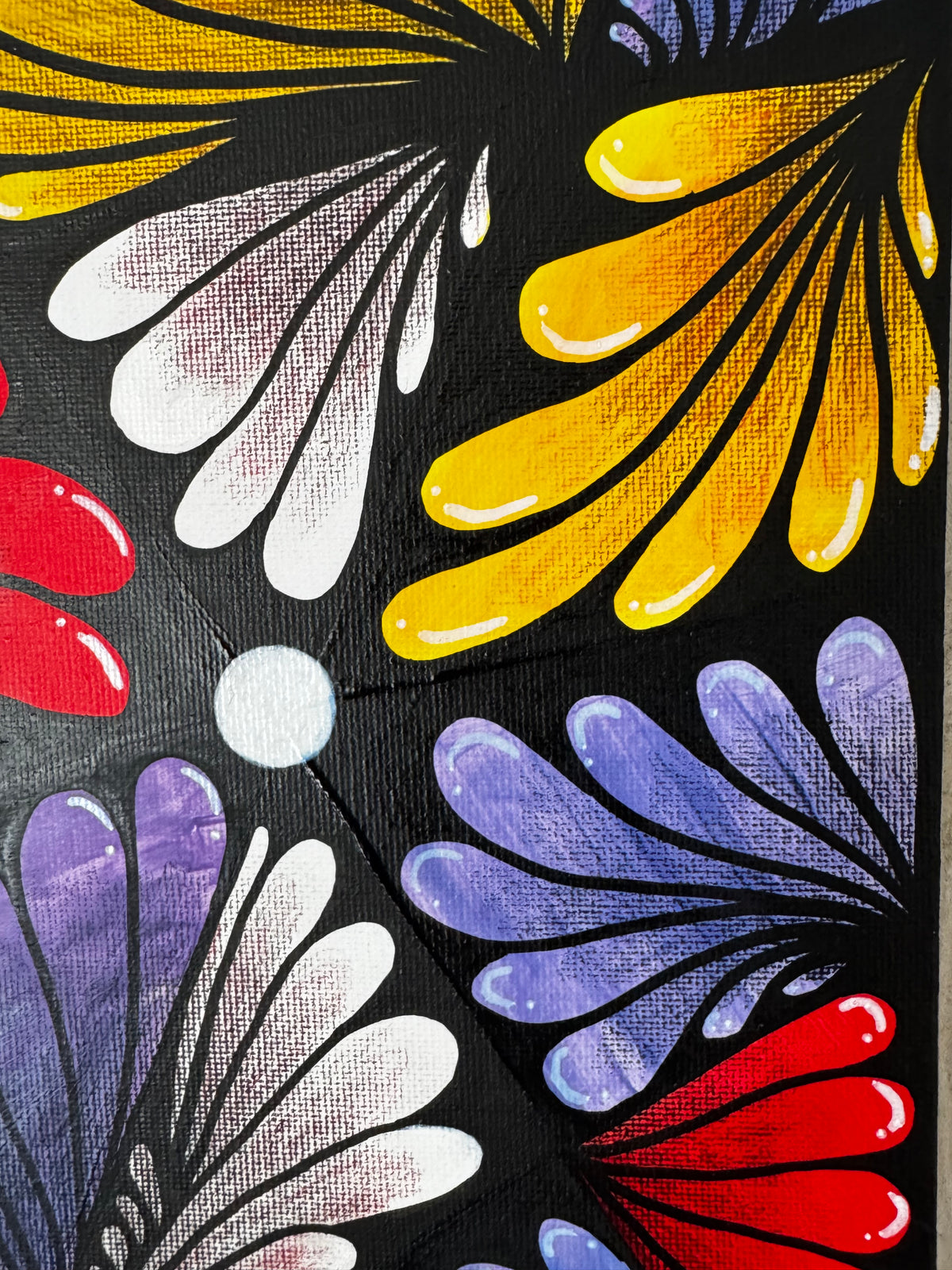 Original Acrylic Painting – The Hidden Garden III, Canvas 25x30
