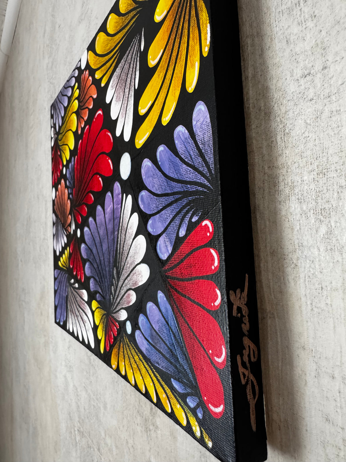 Original Acrylic Painting – The Hidden Garden III, Canvas 25x30