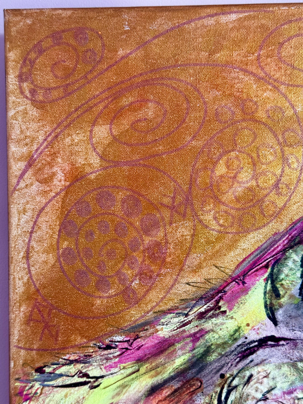 Original Acrylic Painting – Yin and Yang, Canvas 70x50