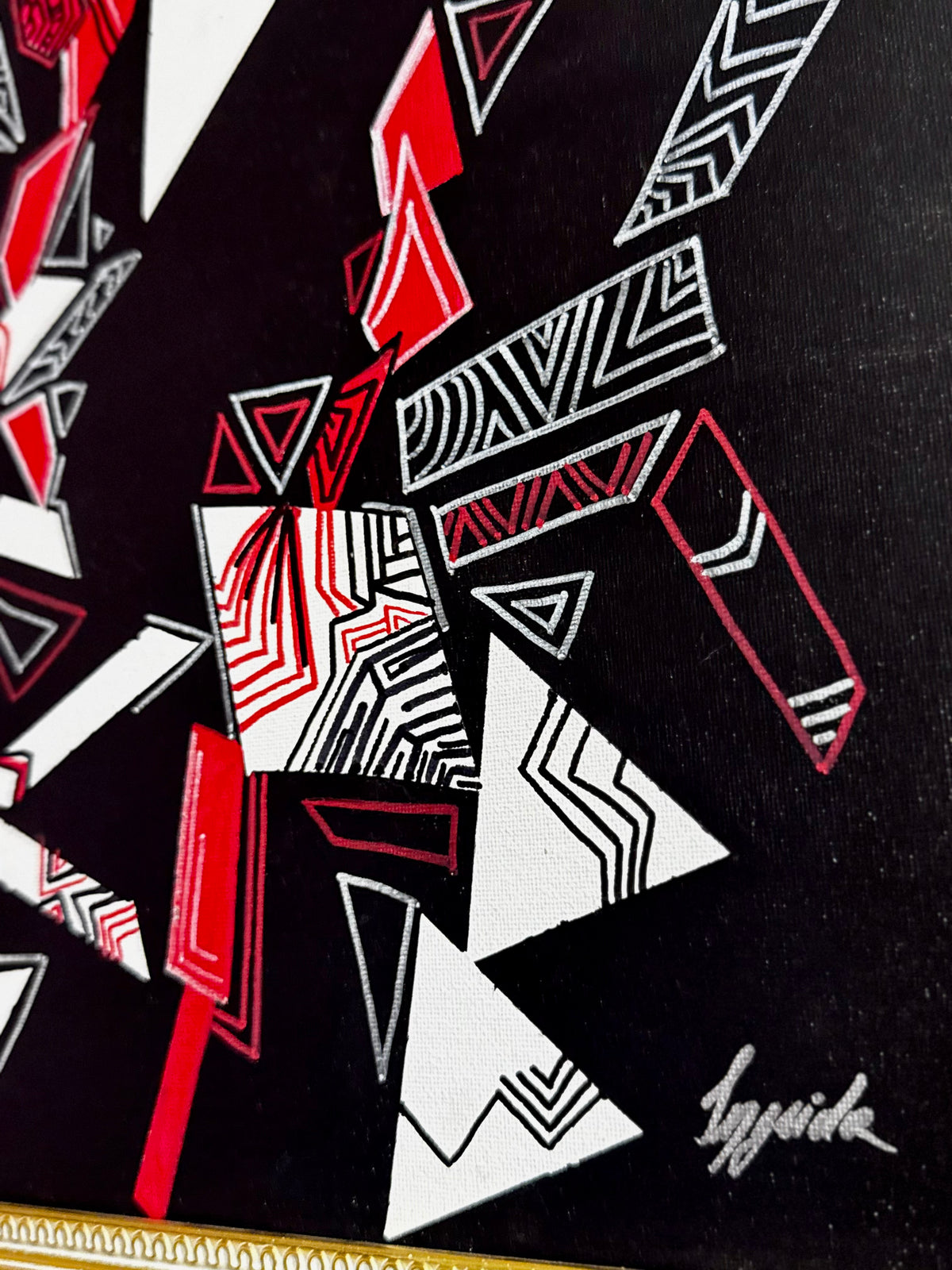 Original Acrylic Painting – Fragments of Time, Canvas 80x60