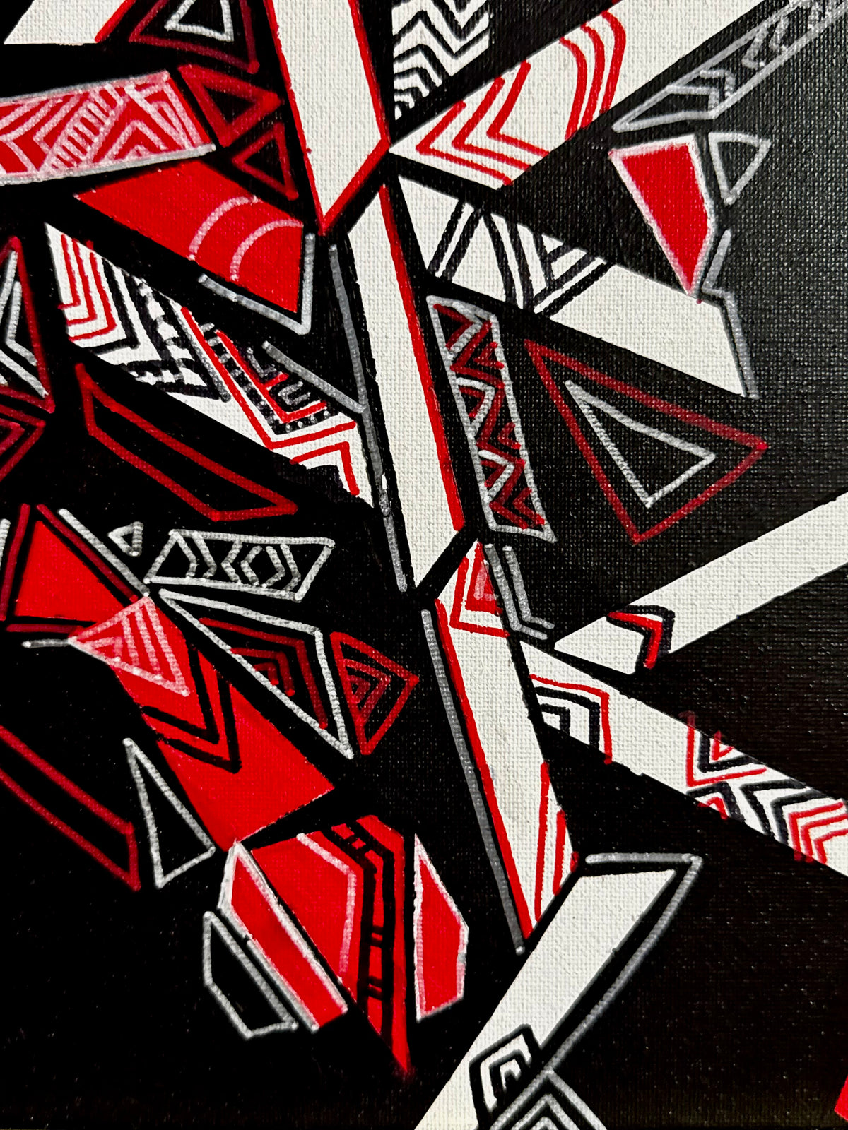 Original Acrylic Painting – Fragments of Time, Canvas 80x60
