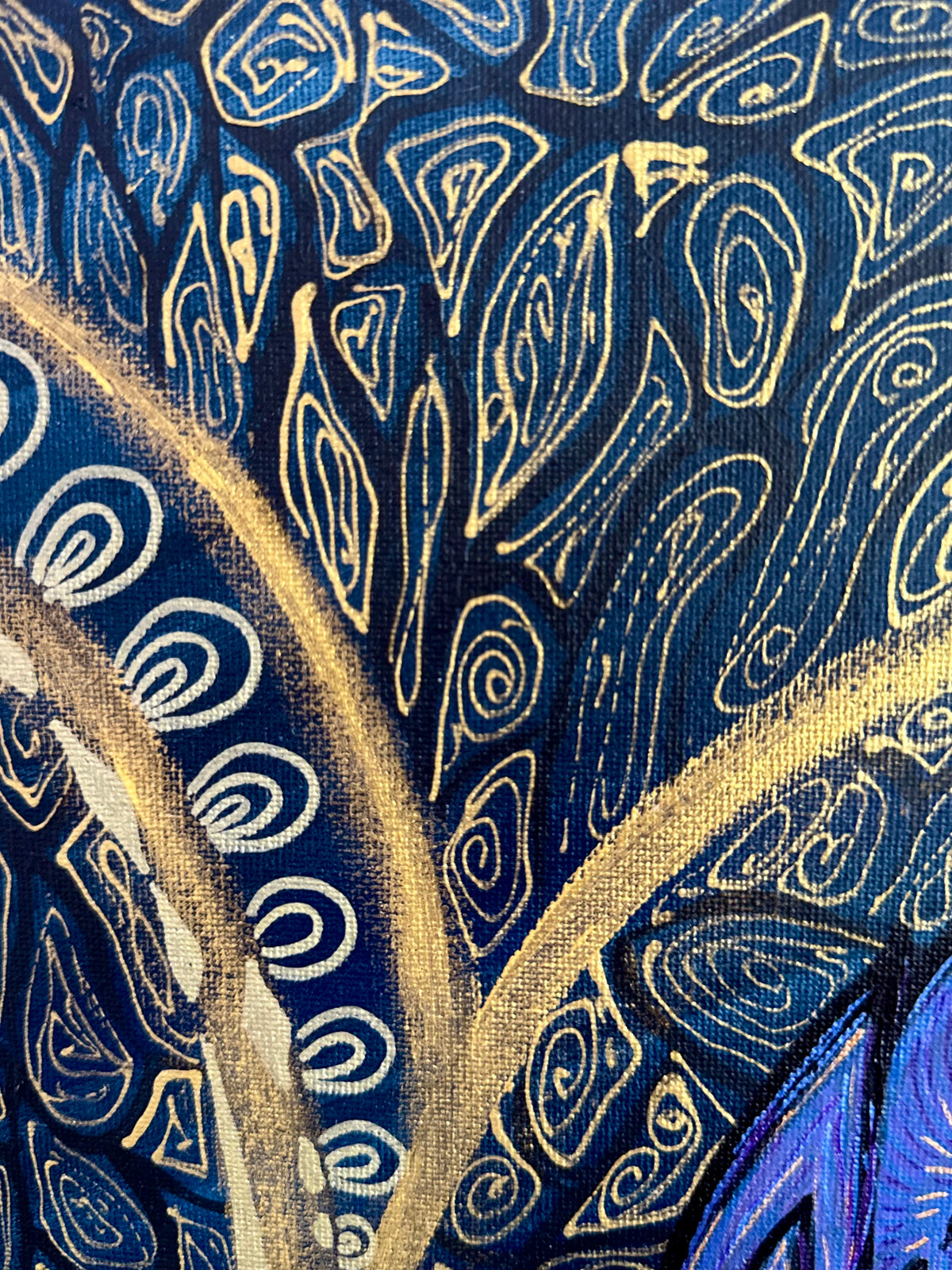 Original Acrylic Painting – Two Souls, One Melody, Canvas 100x50