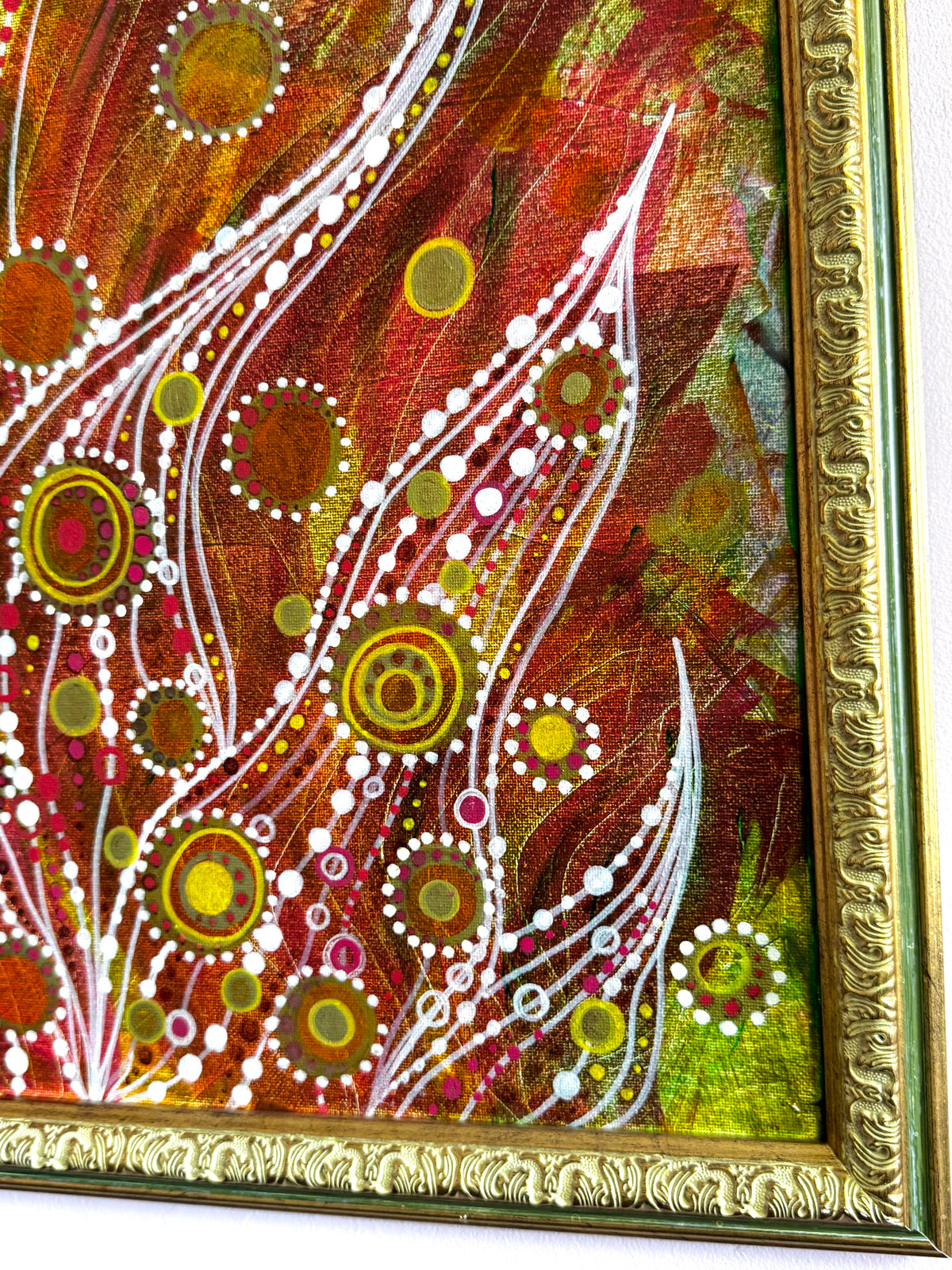 Original Acrylic Painting – A Cold Day in Summer, Canvas 80x60