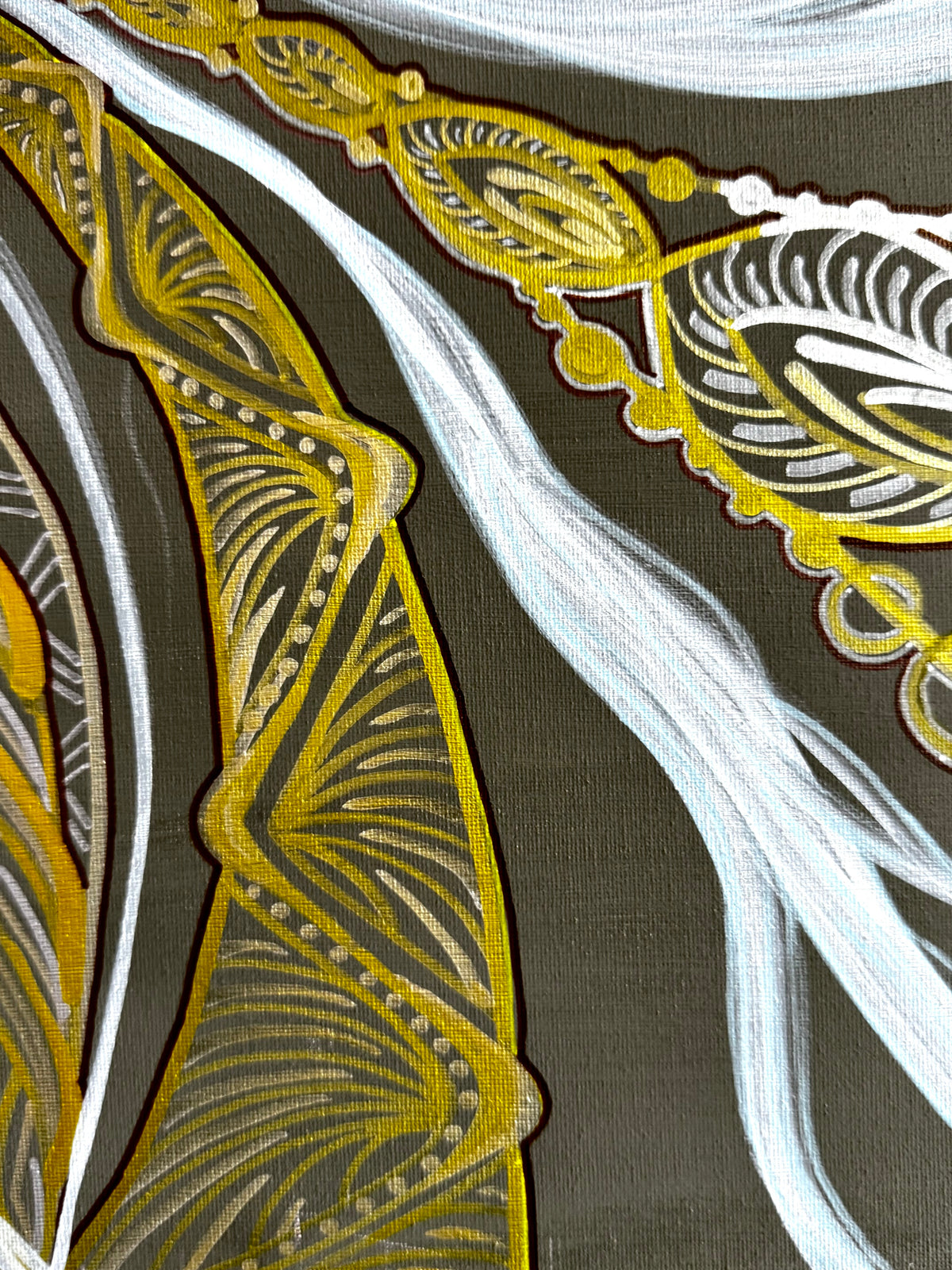 Original Acrylic Painting – Heart of Vortex, Canvas 80x60